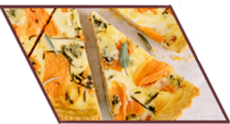 Image of our Homemade Quiche